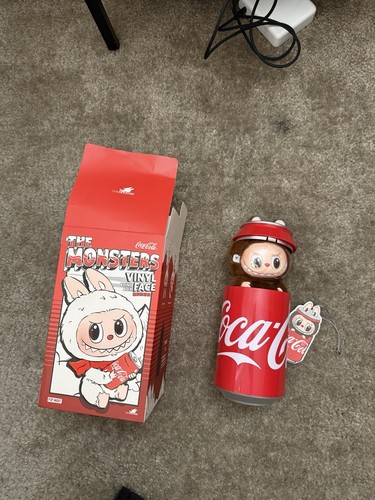 Pop mart labubu coca cola - coca,