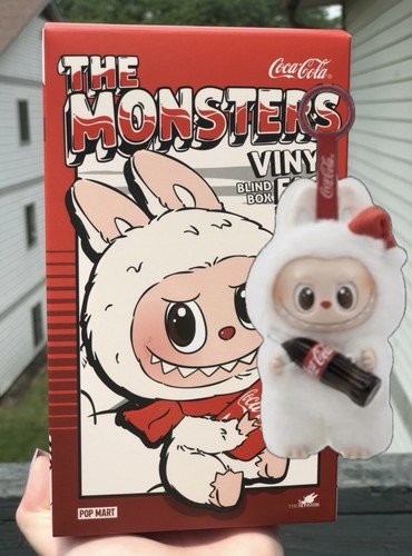 Peluche vinile pop - mart, labubu