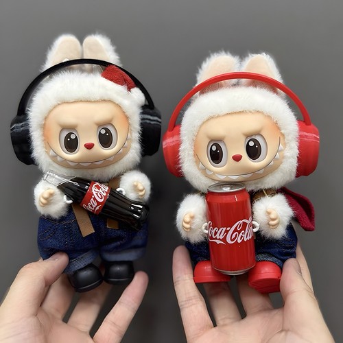 Labubu vestiti coca - coca-cola, strap